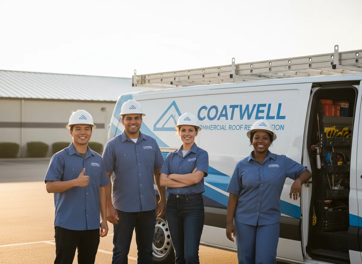Commercial roof coating company in Robinson, IL